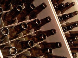 Sanitized bottles