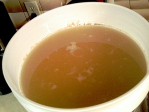 Fermented wheat beer