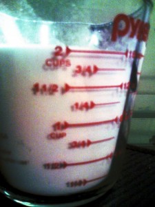 Two cups of corn sugar